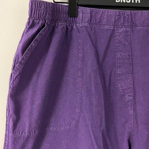 Purple Alia capris